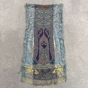 Collection Eighteen Scarf Women's One Size Colorful Tassle Rayon Rectangular